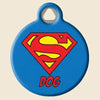 Superman dog tag